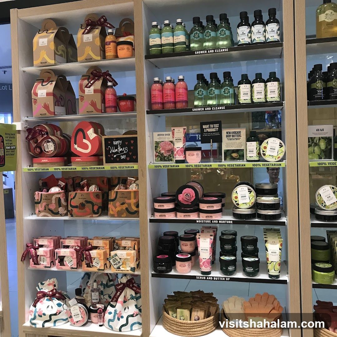 The Body Shop Display