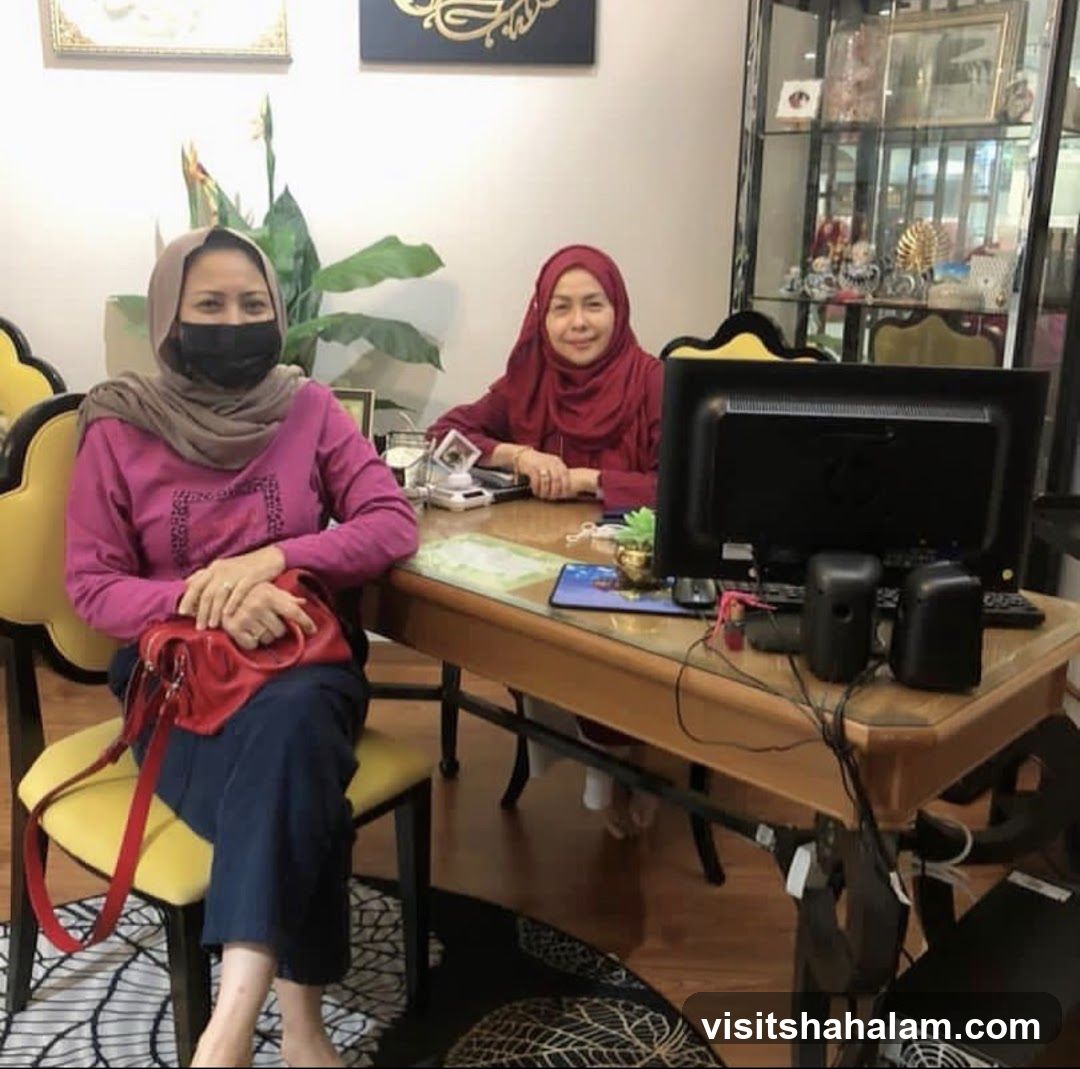Two women at a desk