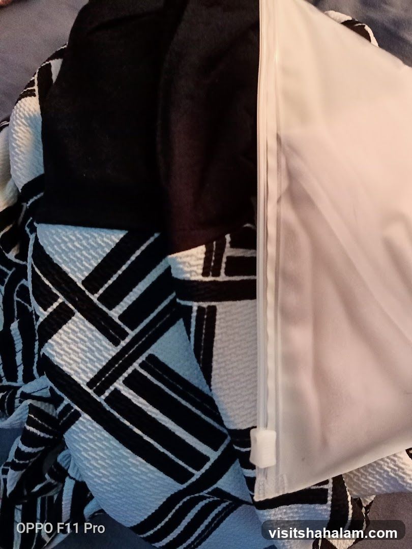 Folded Clothes in a Bag