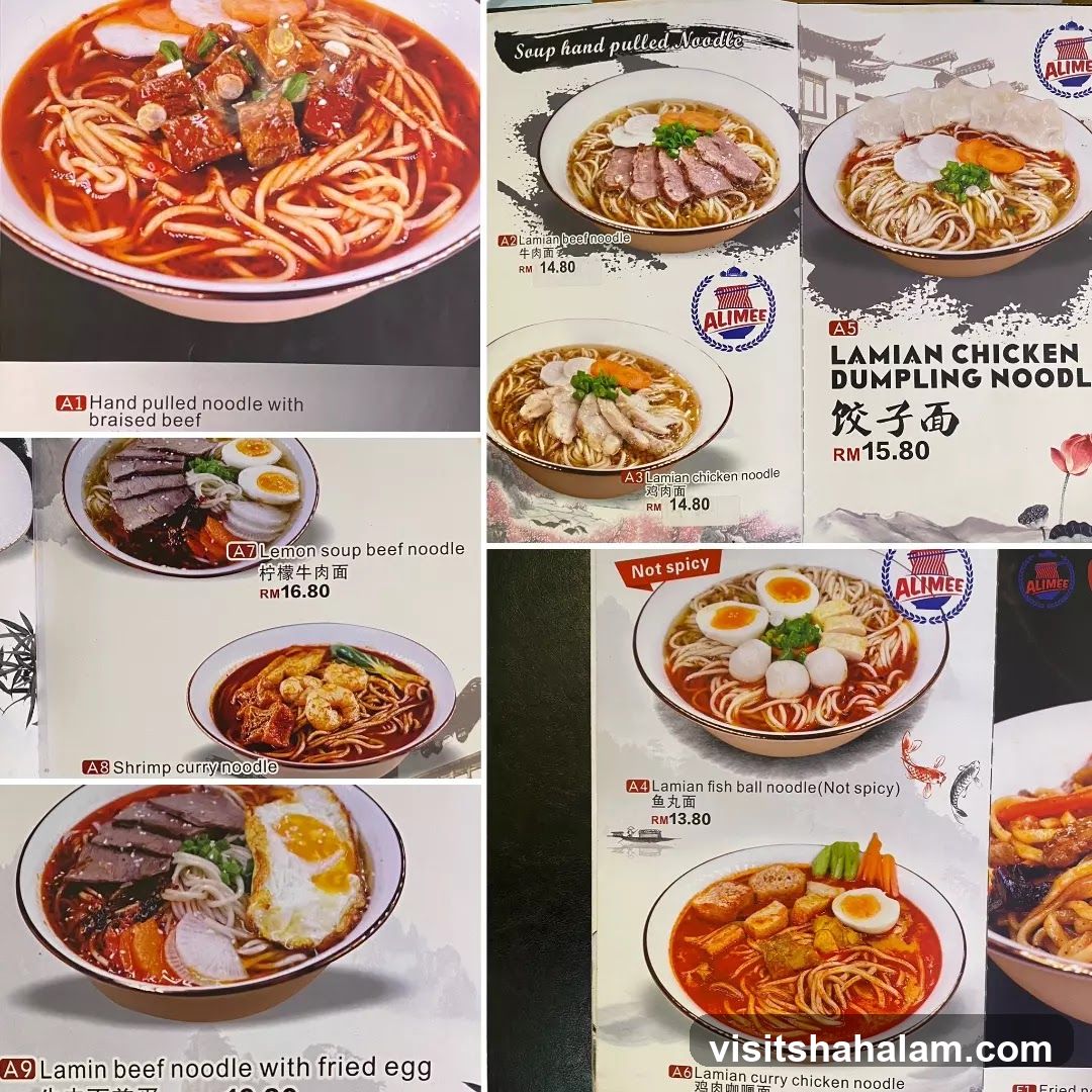 Soup hand pulled Noodles