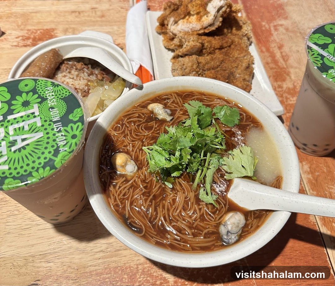 Taiwanese Food Spread