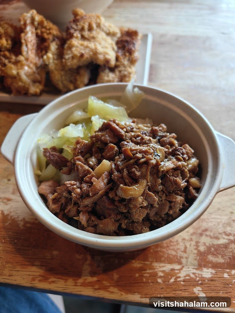 Braised Pork Rice Bowl