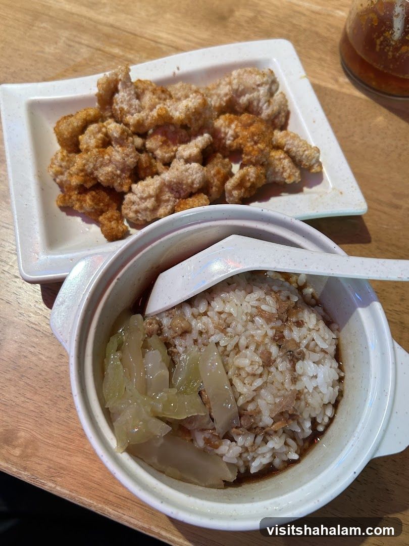 Fried Chicken and Rice