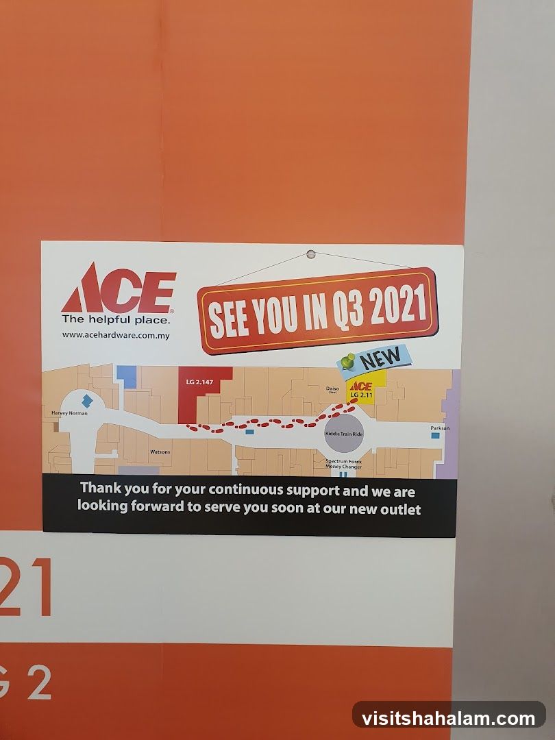 ACE Hardware New Outlet Announcement