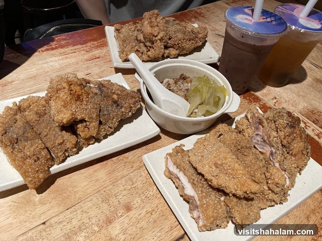 Fried Chicken and Drinks
