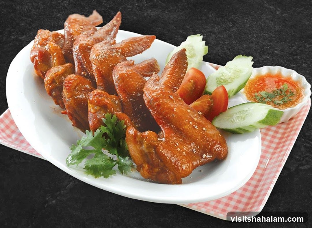 Chicken Wings with Dip