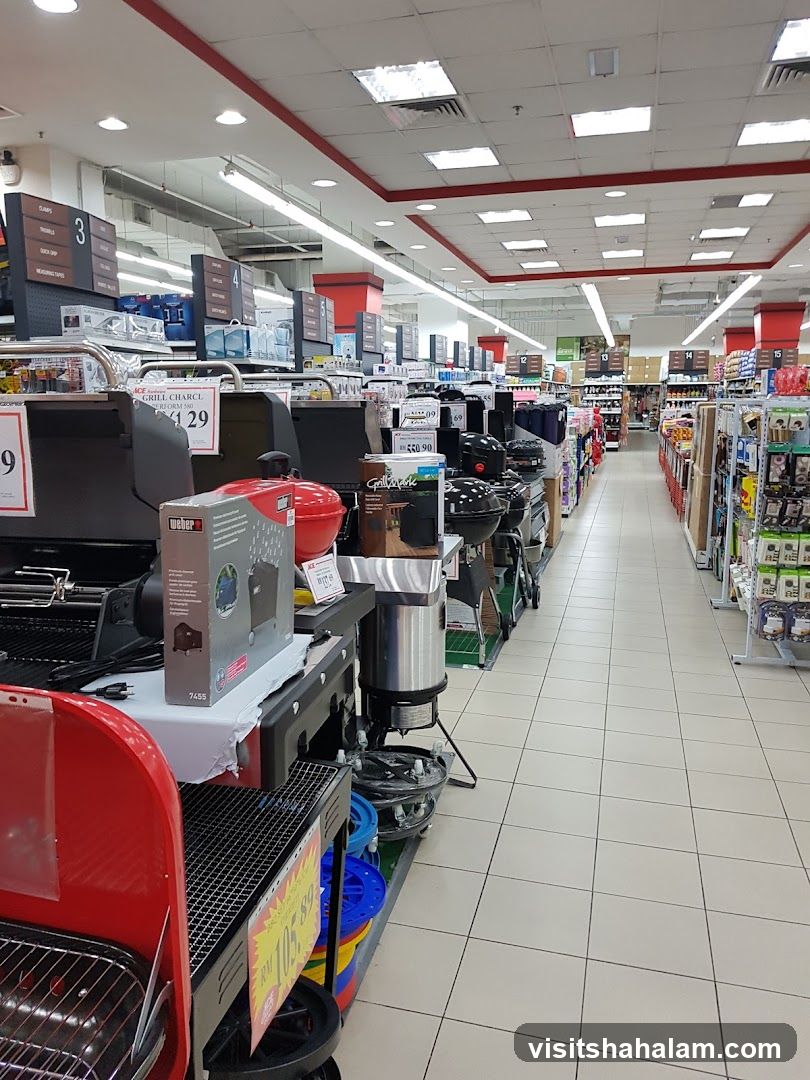 Grill Display in a Store