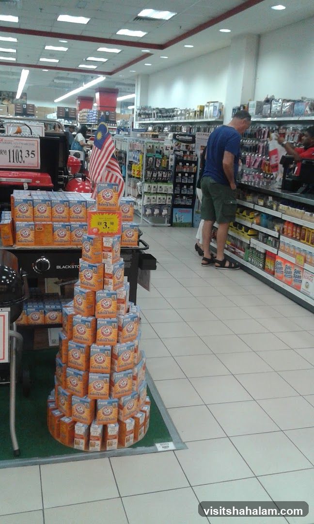 Baking Soda Display