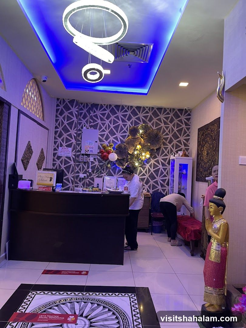 Spa Reception Area