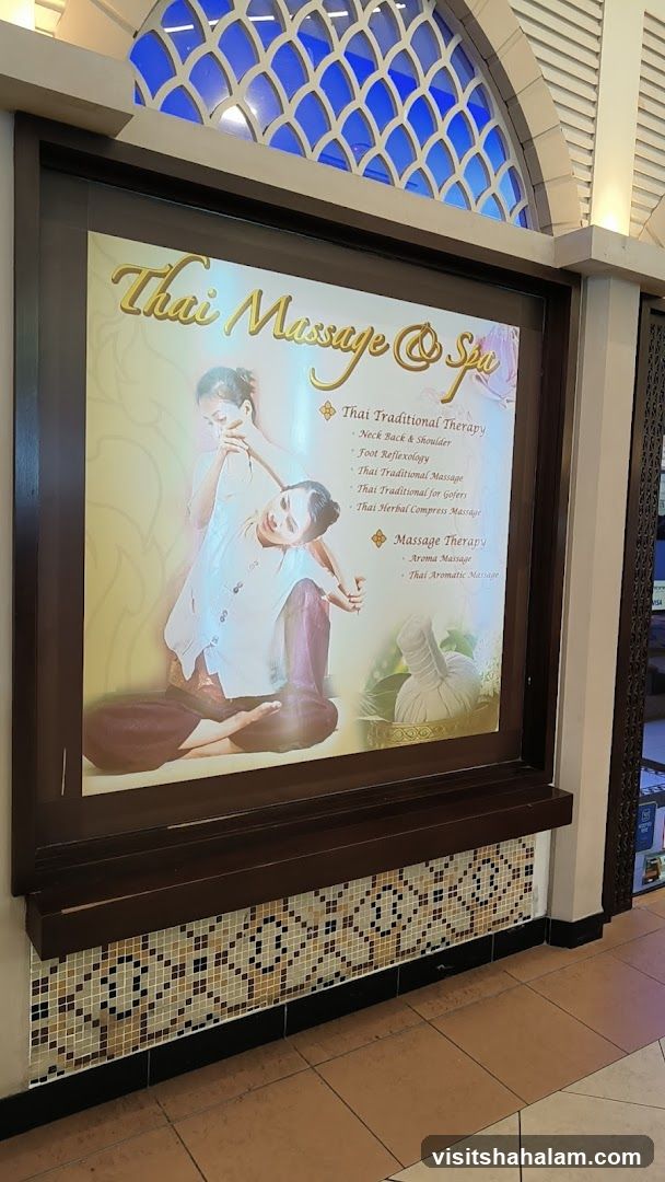 Thai Massage & Spa Menu