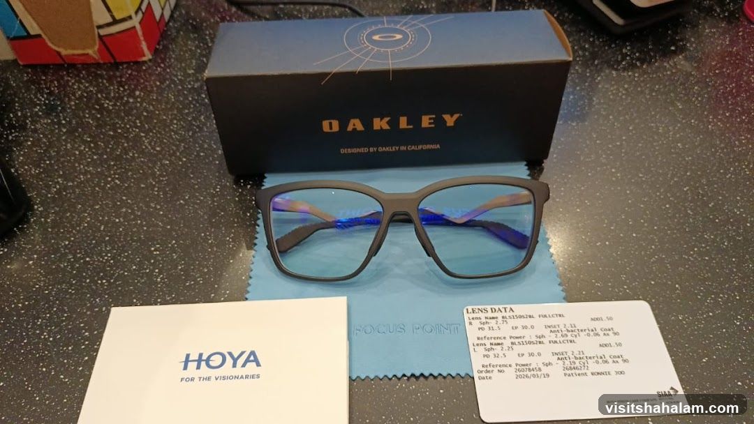 Oakley Glasses with Hoya Lenses