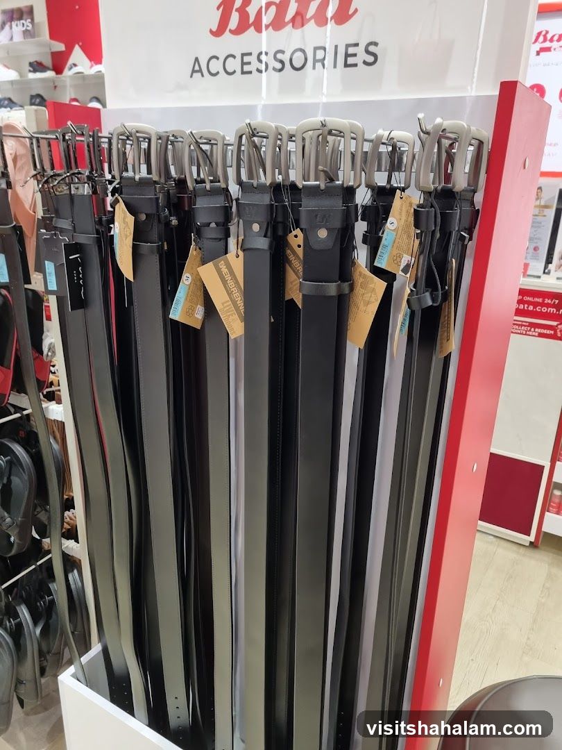 Bata Accessories Display