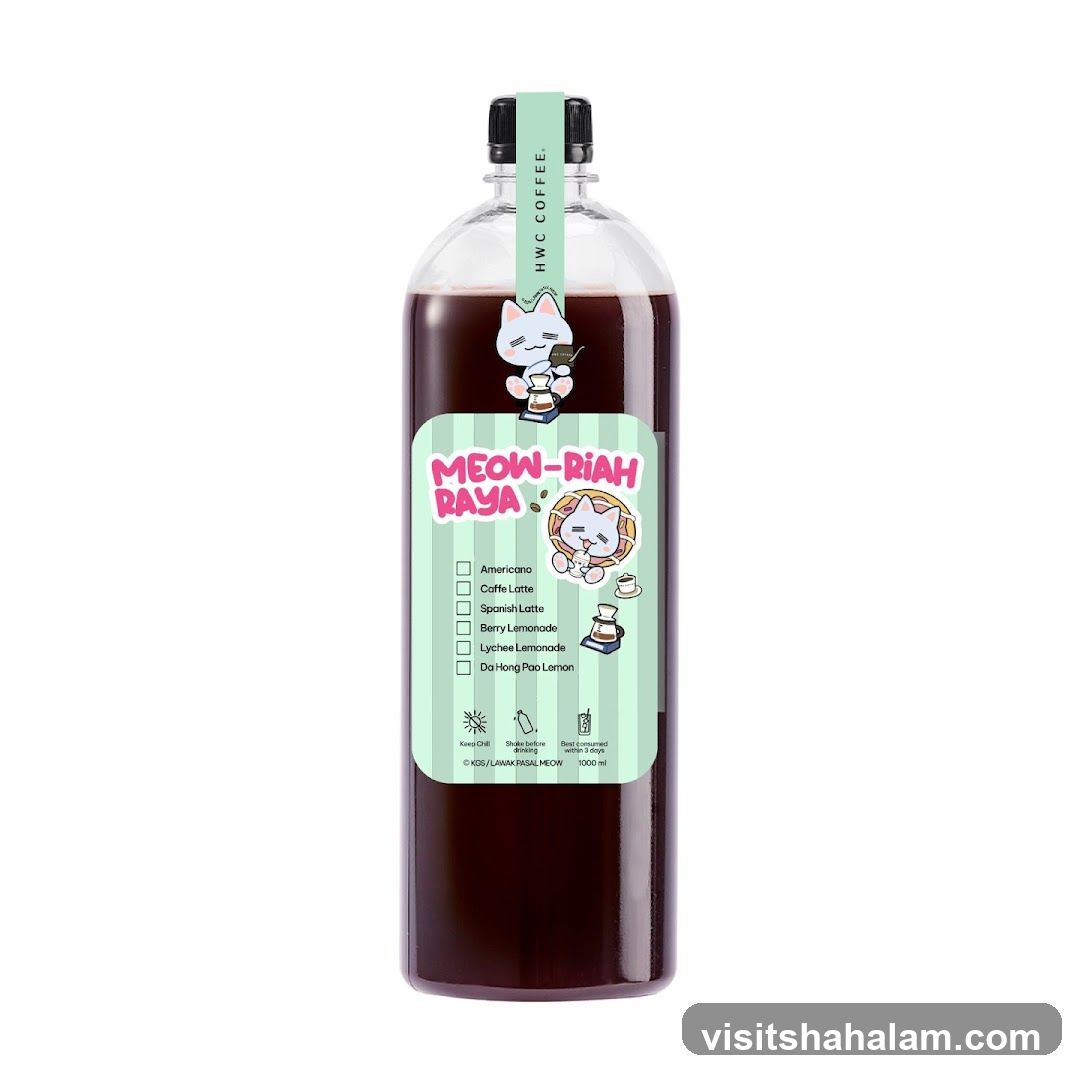Meow-Riah Raya Drink Bottle