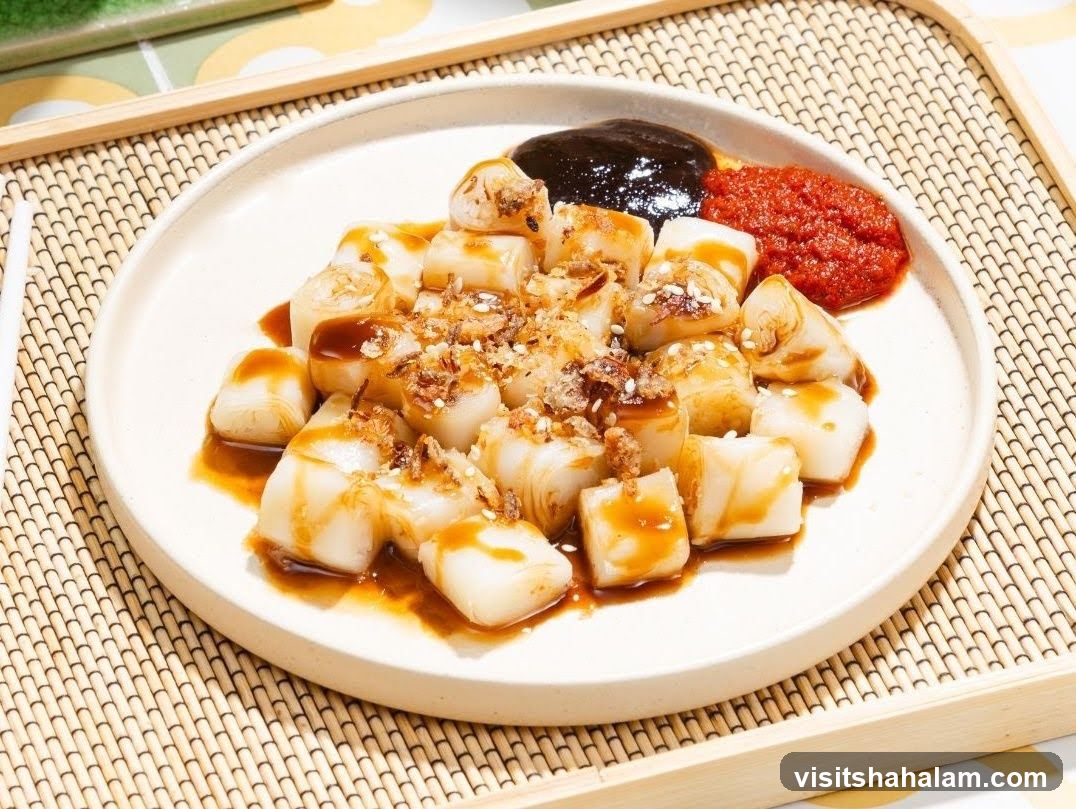 Cheung Fun with Sauces