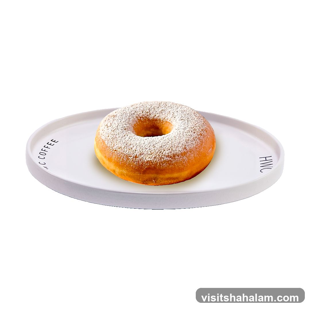 Donut on a Plate