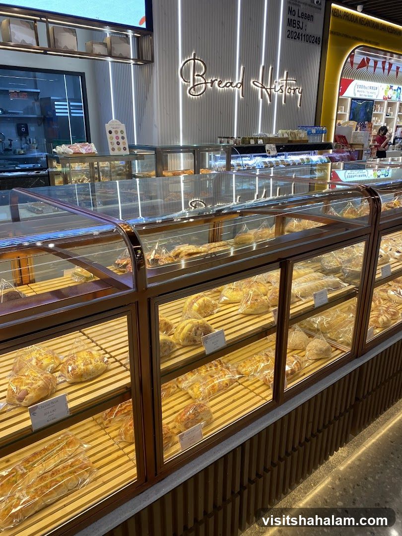 Bread History Bakery Display