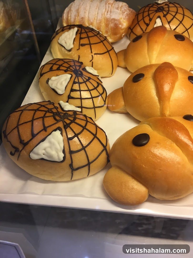 Spider-Man and Animal-Shaped Breads