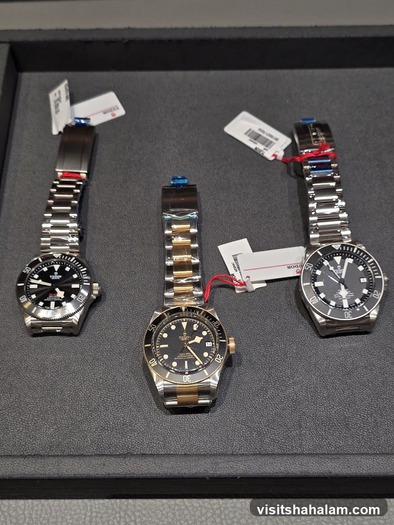 Three Tudor Watches