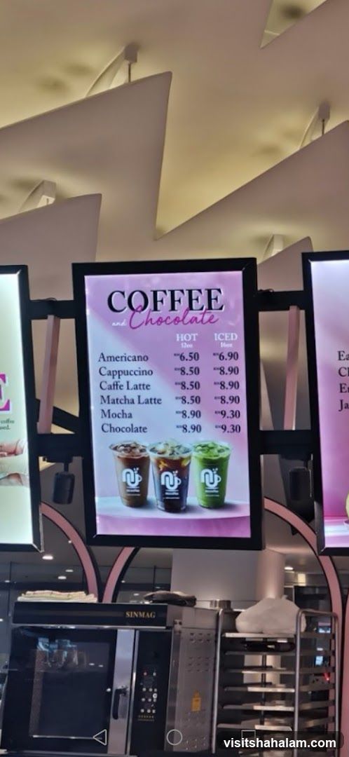 Coffee and Chocolate Menu