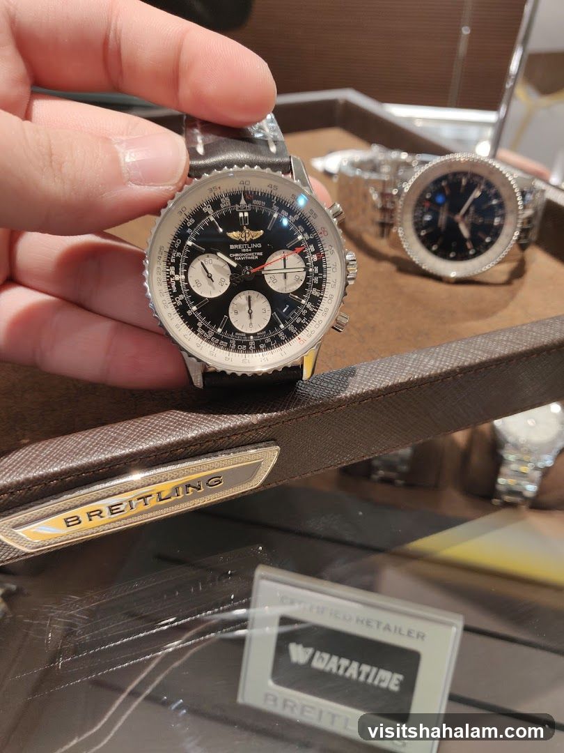 Breitling Watch Display