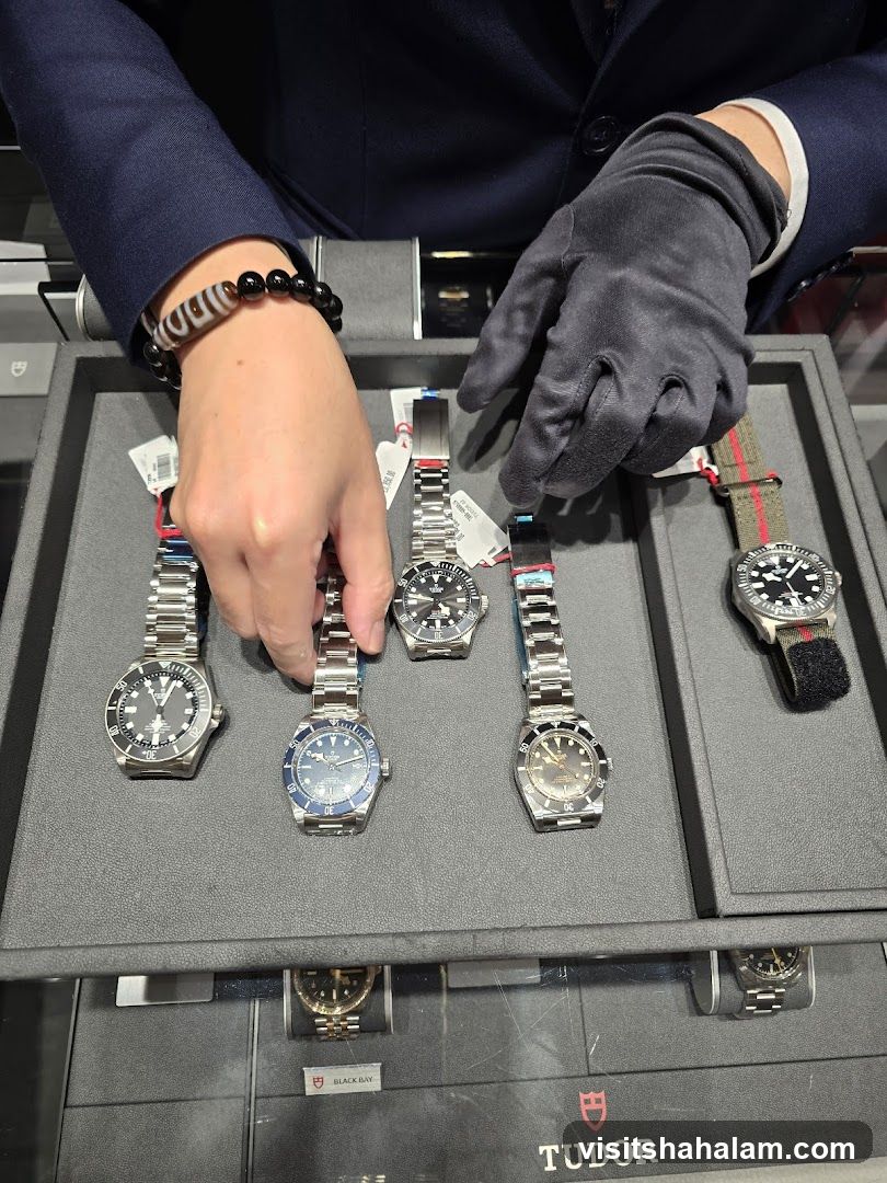 Tudor Watches Display