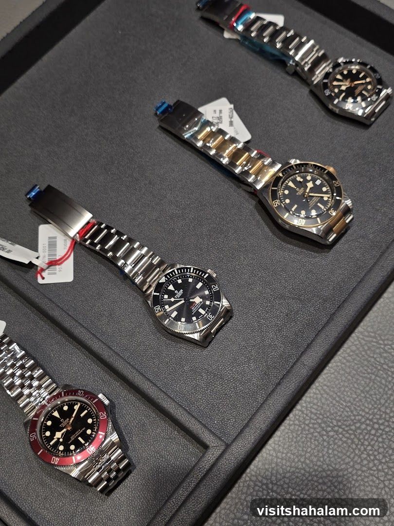 Luxury Watches Display