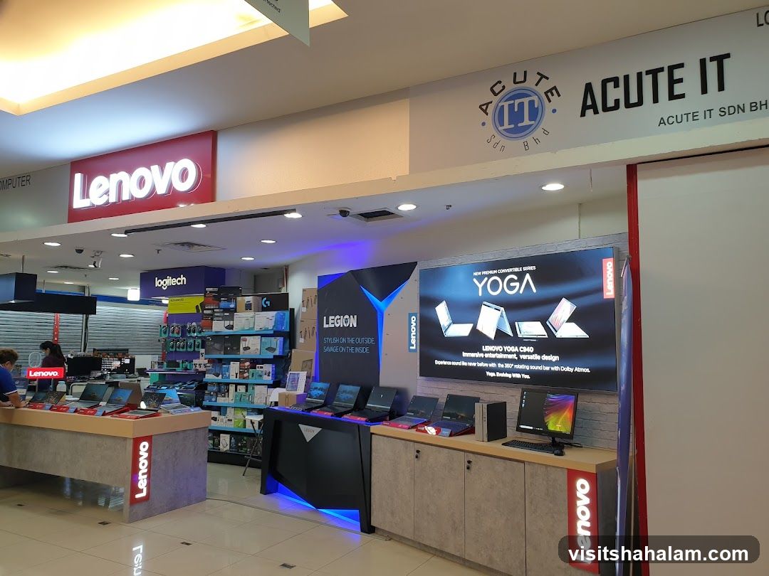 Computer Store Interior