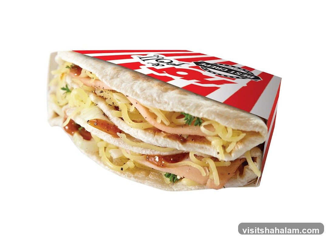 Ham and Cheese Crepe