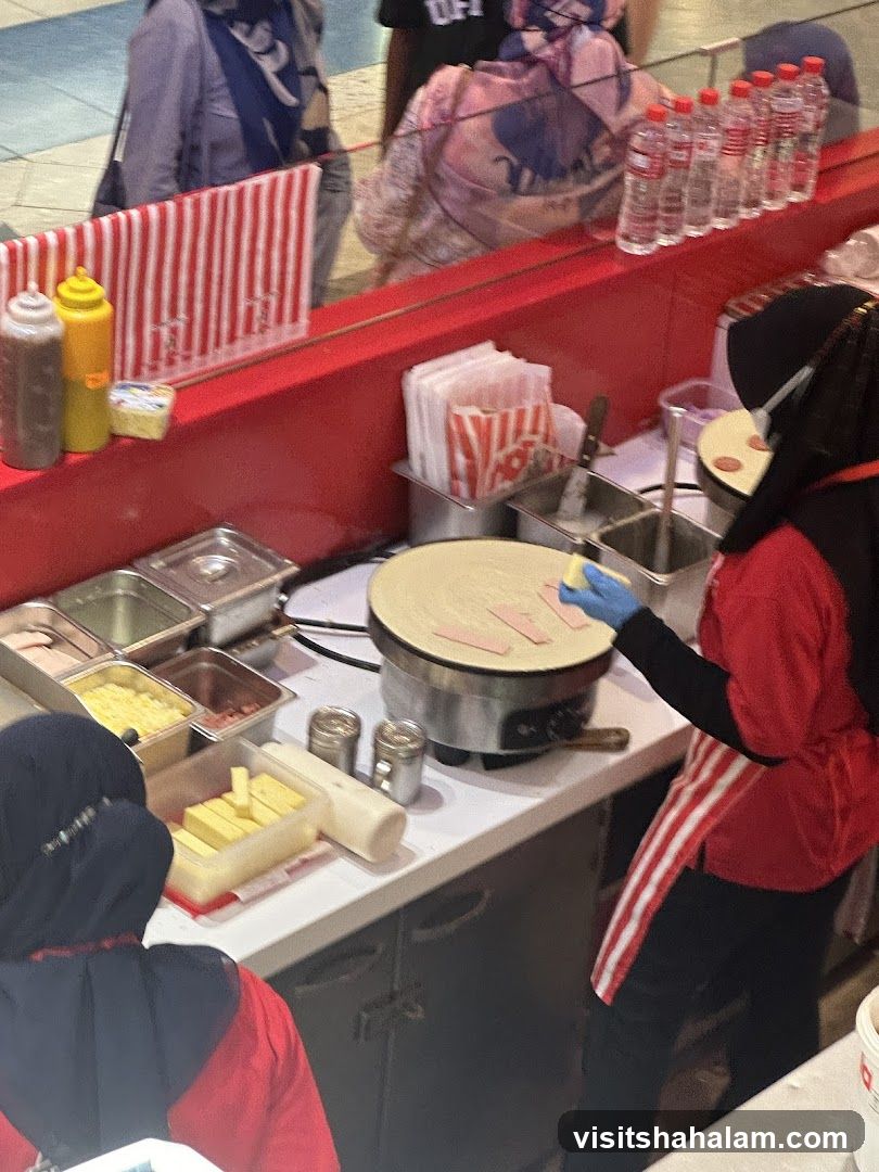 Crepe Making Station