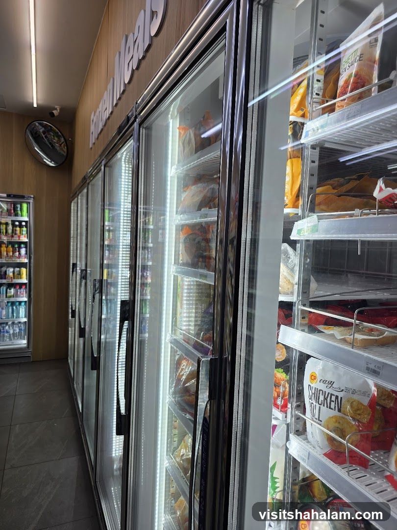 Frozen Foods Section