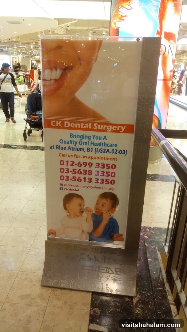 CK Dental Surgery Advertisement