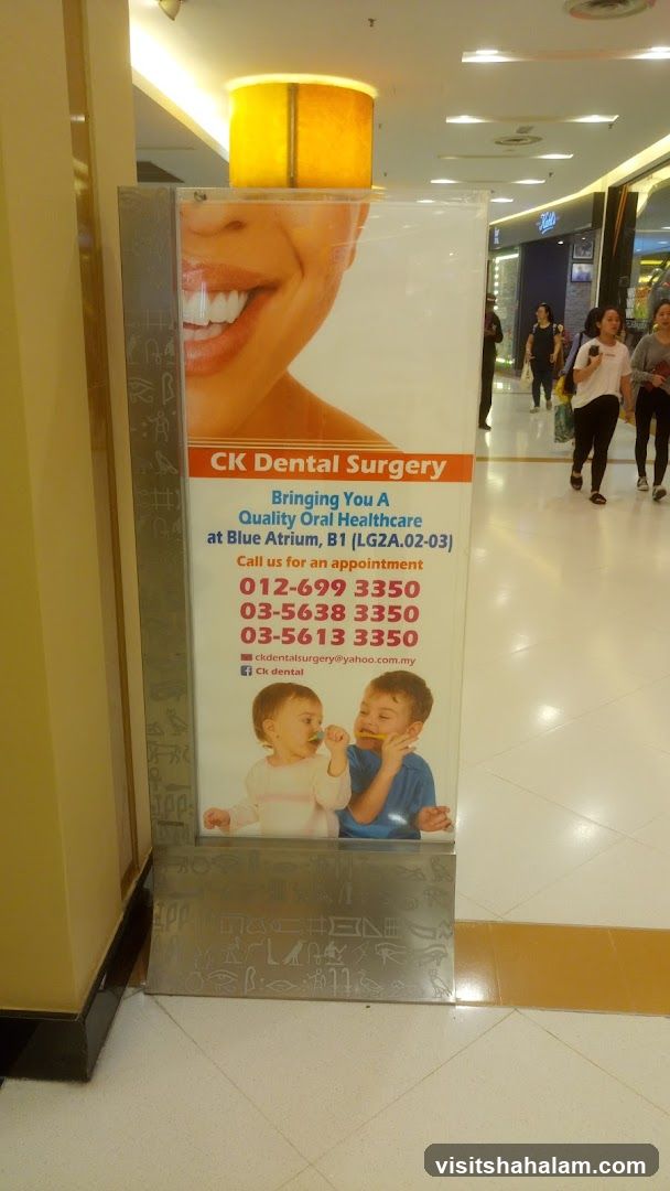CK Dental Surgery Advertisement