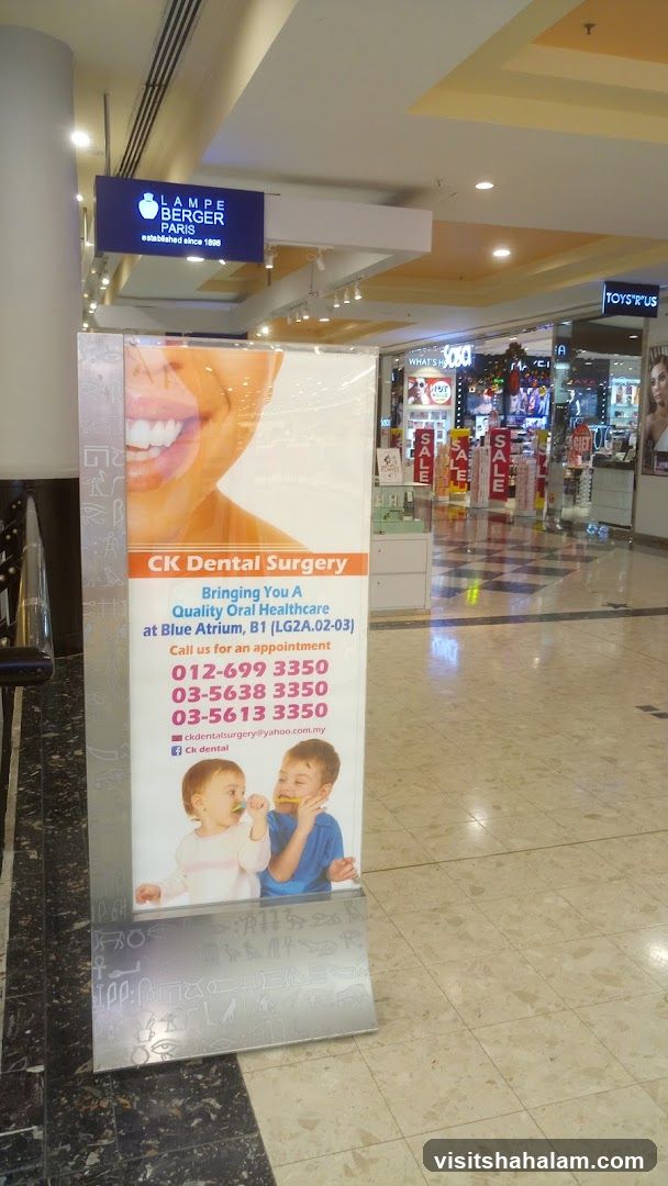 CK Dental Surgery Advertisement