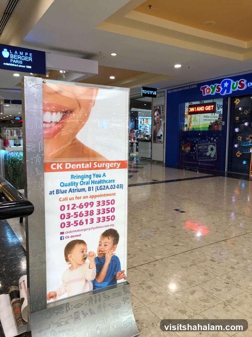 CK Dental Surgery Advertisement