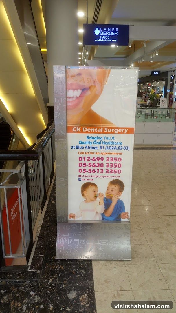 CK Dental Surgery Advertisement
