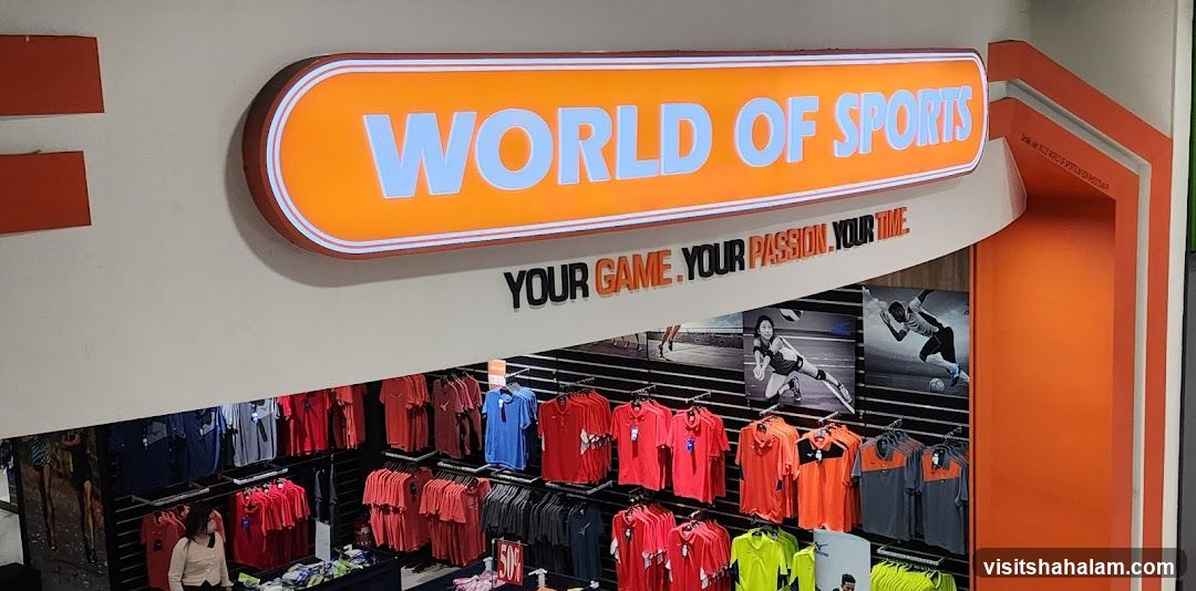 World of Sports Store Interior