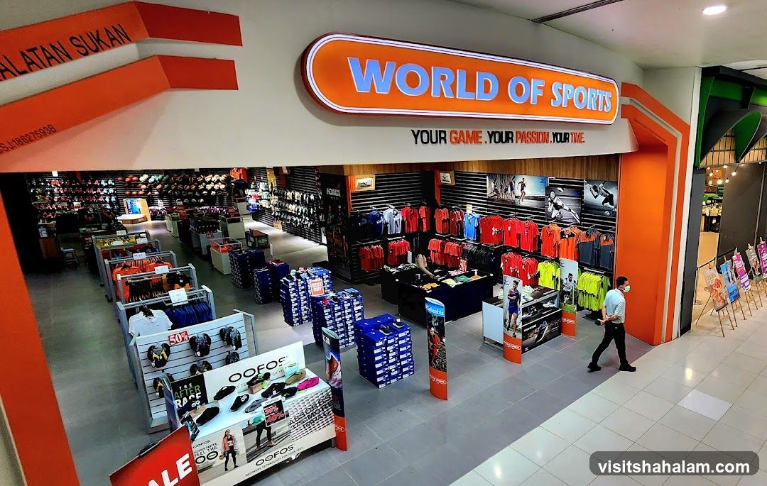 World of Sports Store Interior
