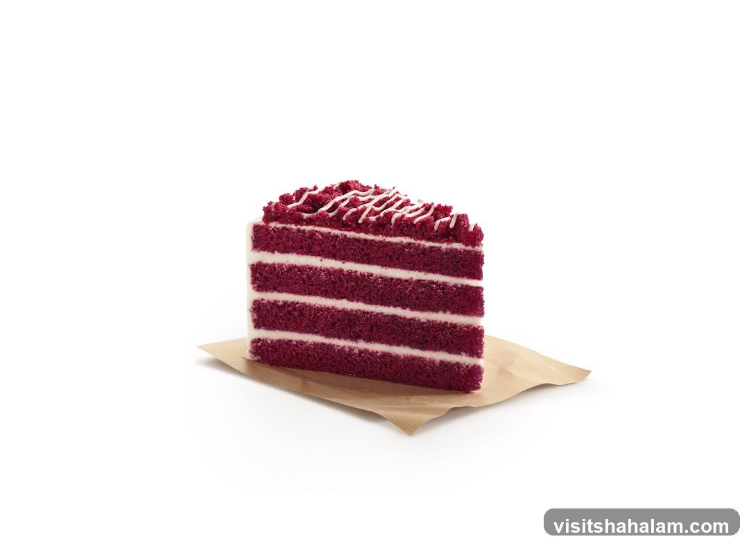 Red Velvet Cake Slice
