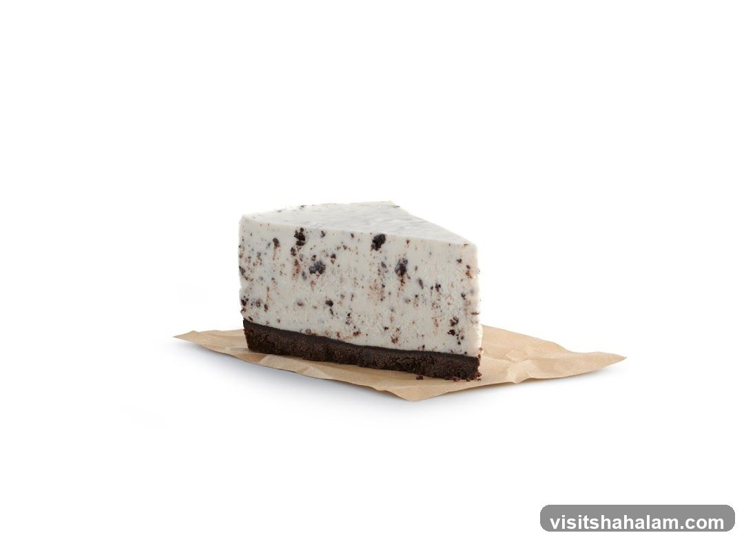 Oreo Cheesecake Slice