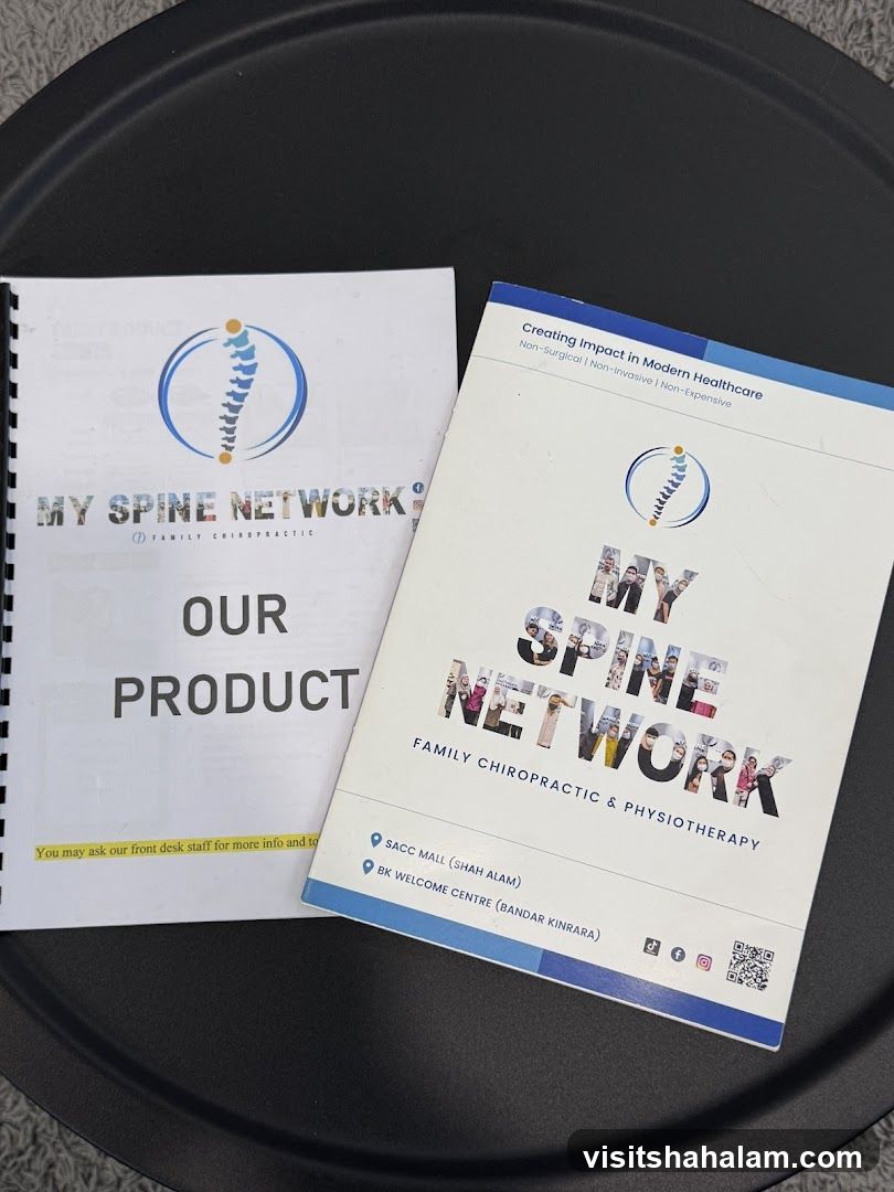 My Spine Network Brochure and Product Guide