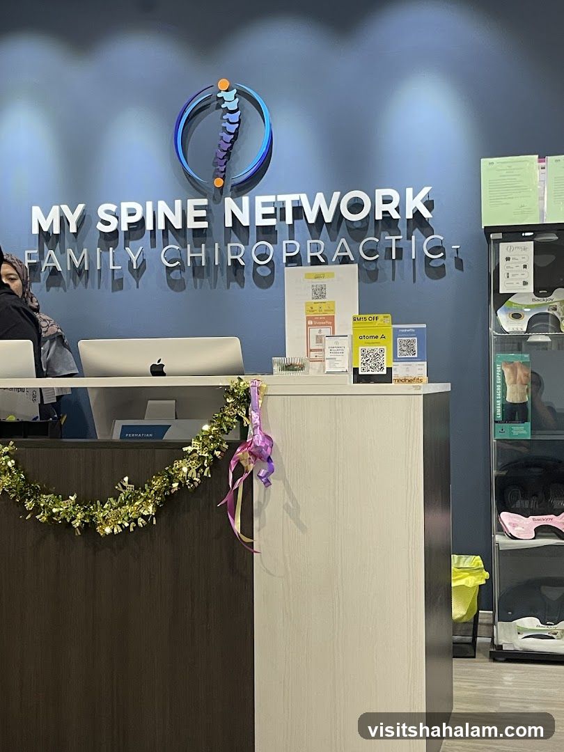 My Spine Network Family Chiropractic Reception