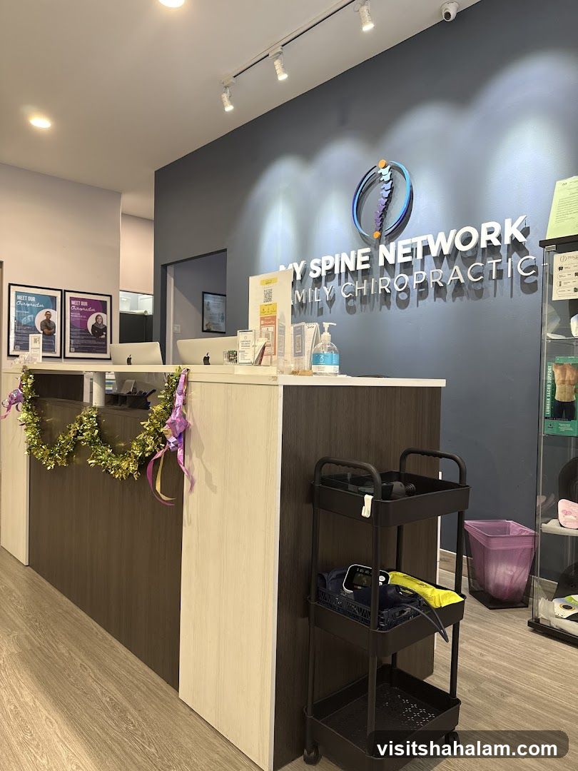 My Spine Network Family Chiropractic Reception
