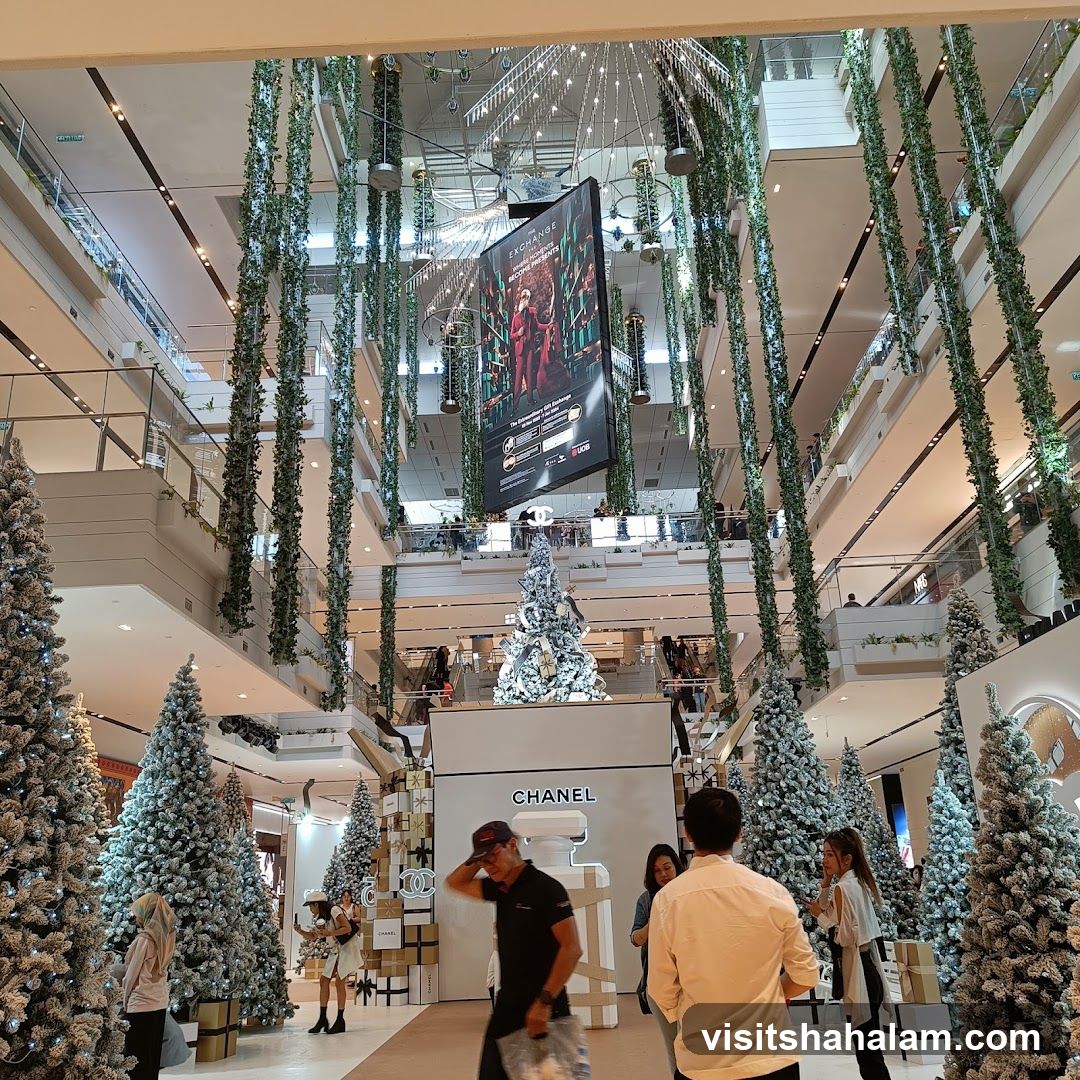 Chanel Display in a Mall