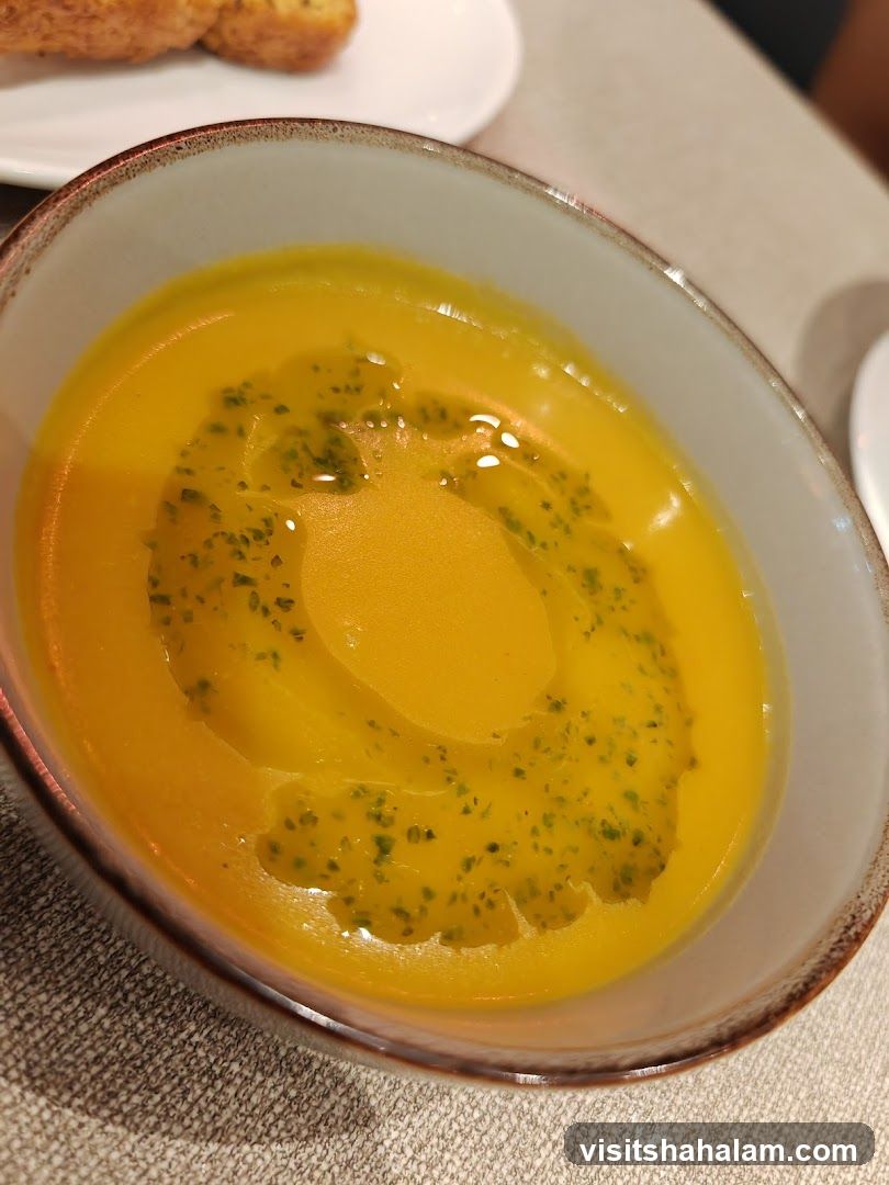 Soup with Garnish