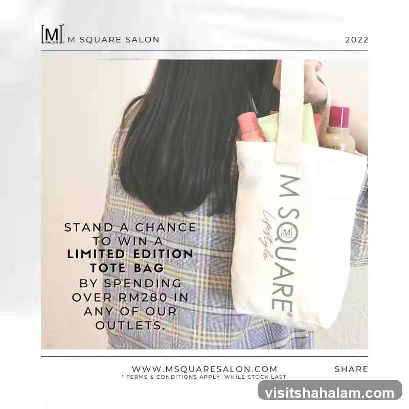 M Square Salon Promotion
