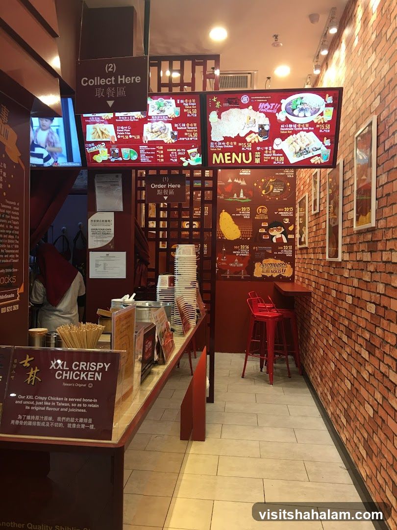 Restaurant Interior with Menu Boards