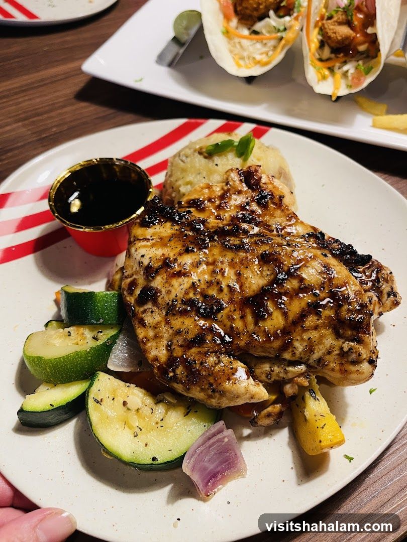 Grilled Chicken with Vegetables