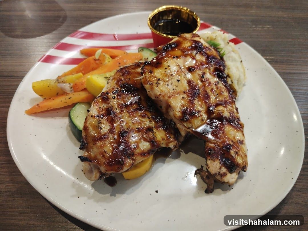 Grilled Chicken with Vegetables