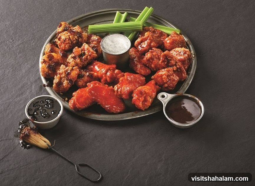 Assorted Chicken Wings Platter