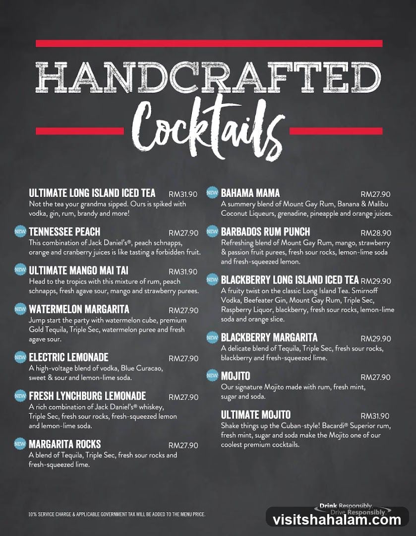 HANDCRAFTED Cocktails